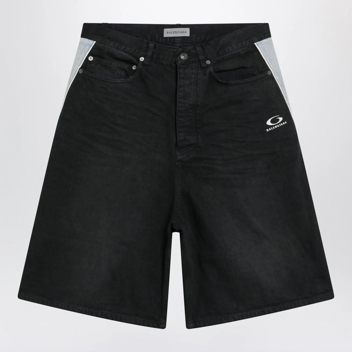 Balenciaga - Loop Sport Icon denim shorts Brand Apparel &amp; Accessories > Clothing > Shorts 31