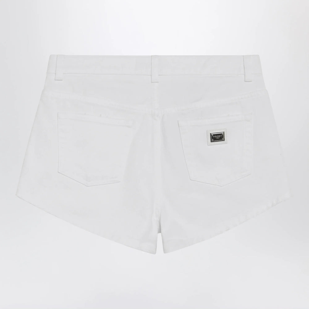 Dolce&Gabbana - Cotton denim shorts Brand Apparel & Accessories > Clothing > Shorts