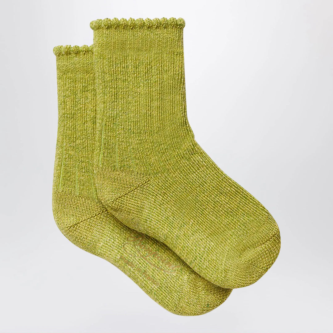 Bonpoint - Elwen light green socks Brand Apparel &amp; Accessories > Clothing > Underwear &amp; Socks > Socks