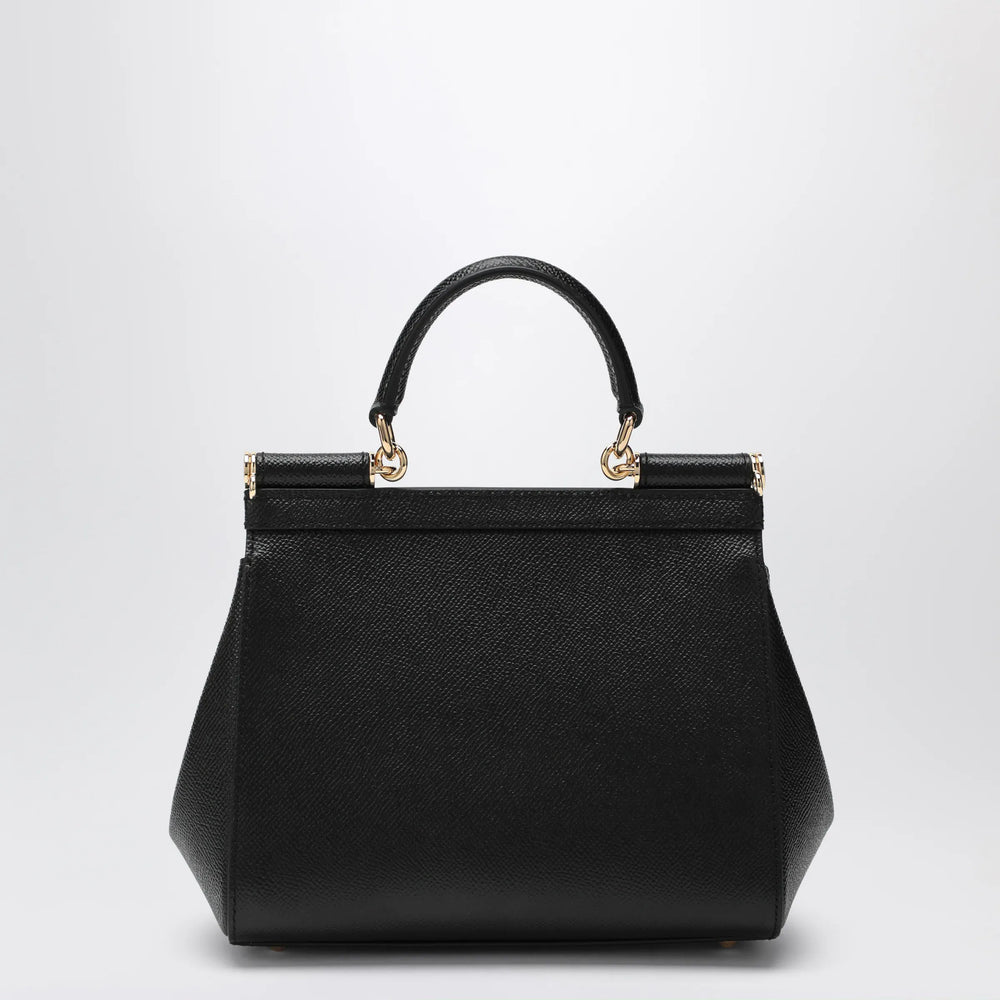 Dolce&Gabbana - Medium black Sicily Hand Bag Brand Apparel & Accessories