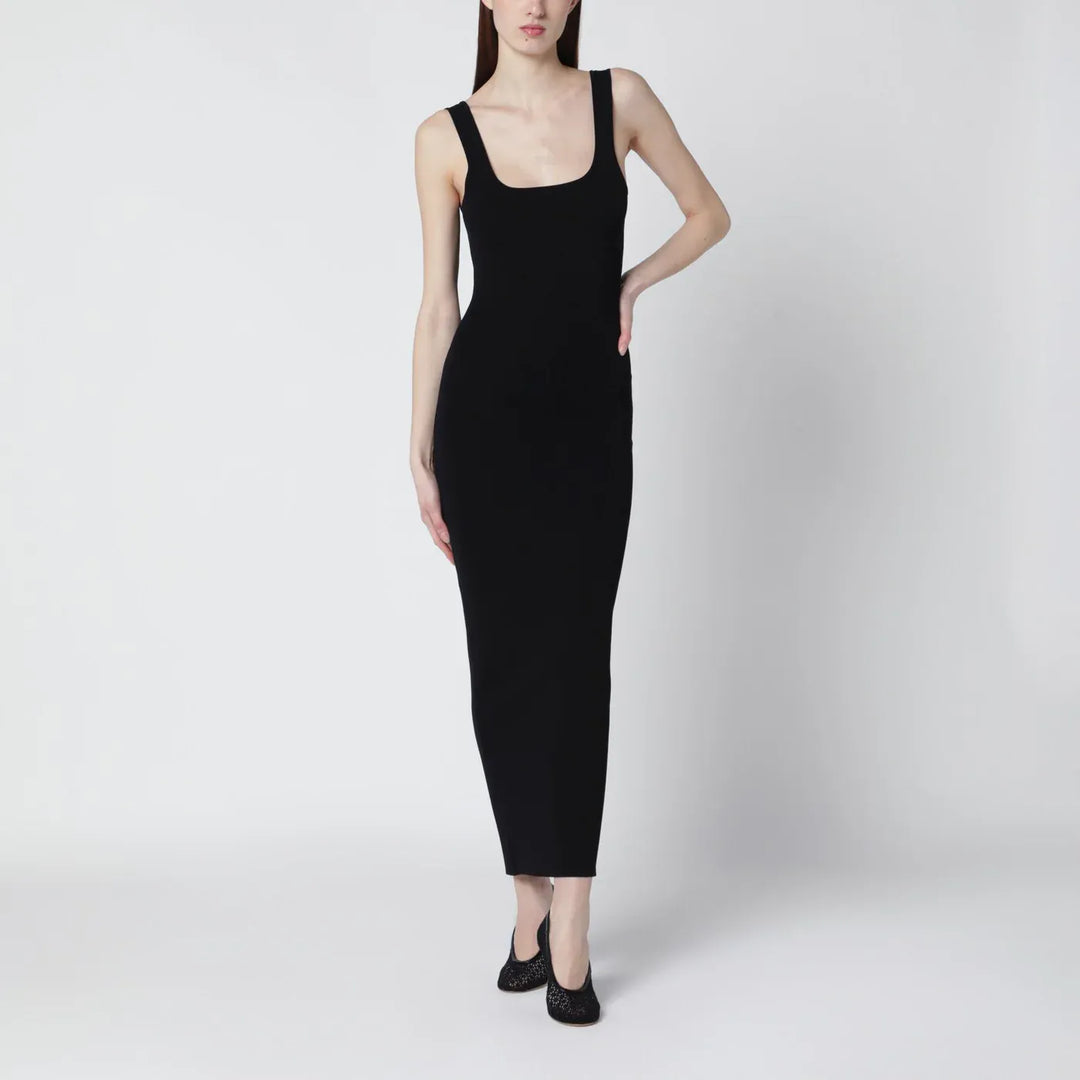 Entire Studios - Black fitted dress in viscose jersey Brand Apparel &amp; Accessories XS
