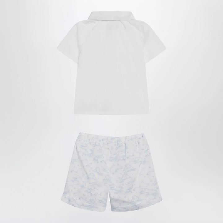 Givenchy - White/light blue cotton two-piece set Brand Apparel &amp; Accessories