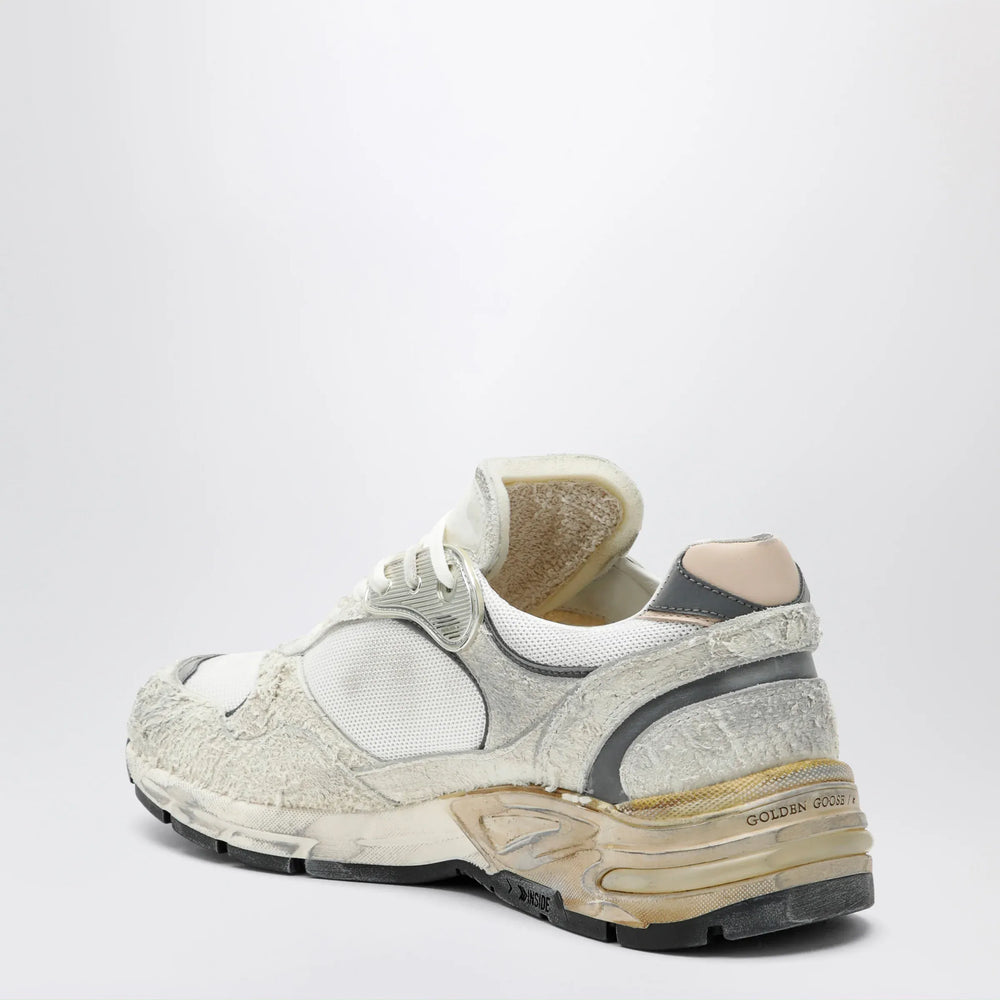 Golden Goose - Dad-Star trainers in suede and white/silver mesh Brand Apparel & Accessories