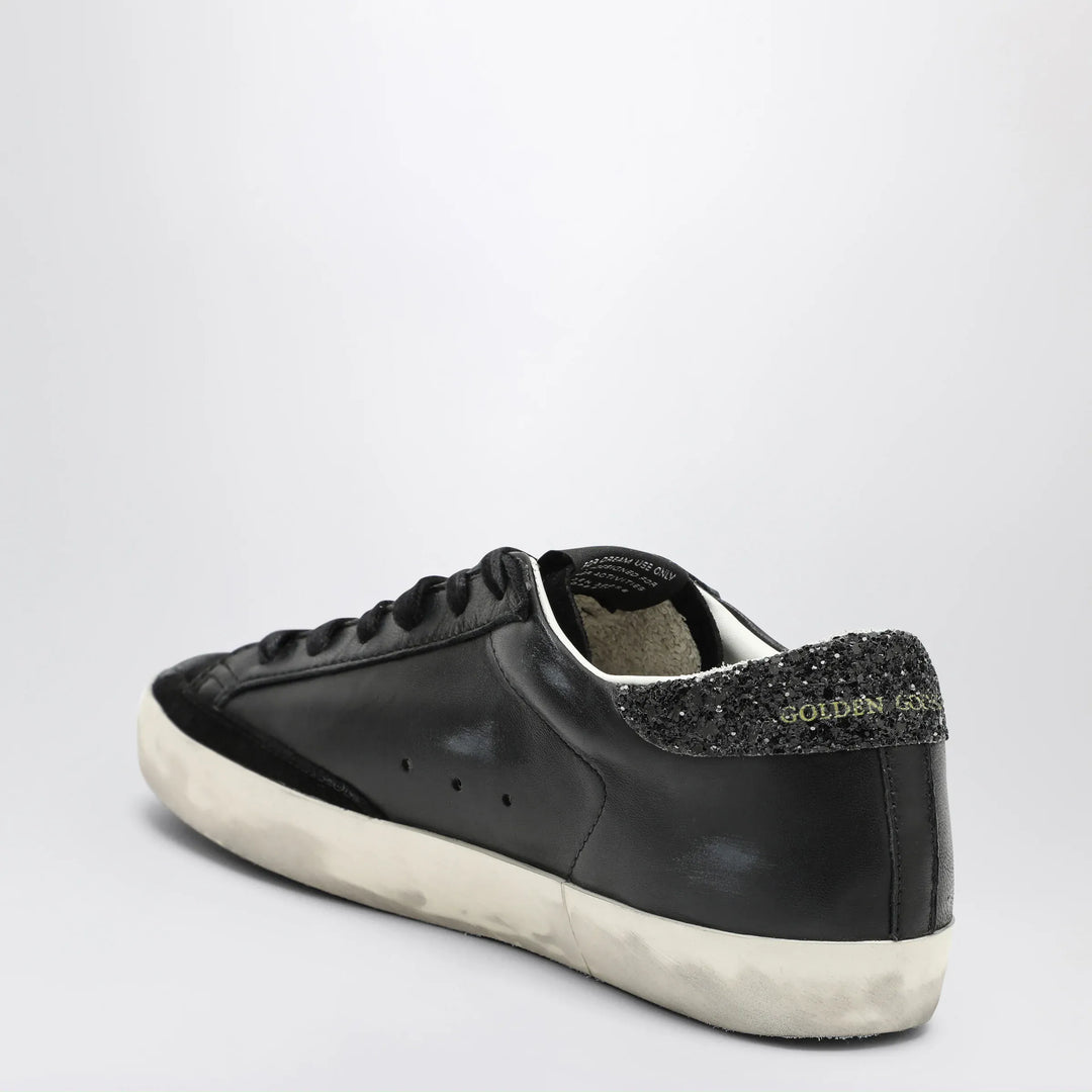 Golden Goose - Super-star black low trainer with rhinestones Brand Apparel &amp; Accessories