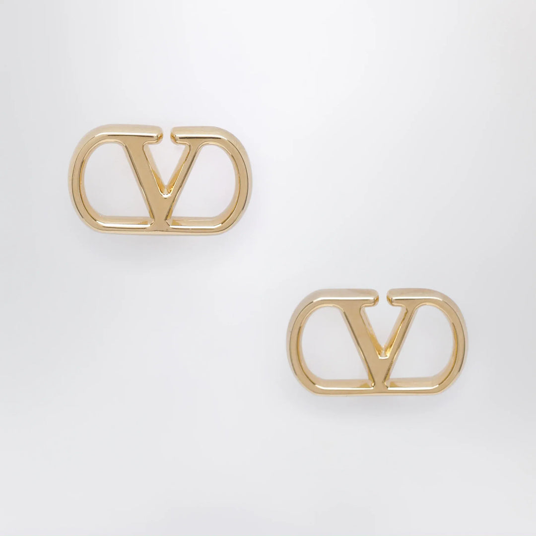 Valentino - VLogo Signature earrings in gold-tone metal Brand Apparel &amp; Accessories > Jewelry TU