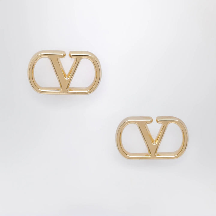 Valentino - VLogo Signature earrings in gold-tone metal Brand Apparel &amp; Accessories > Jewelry TU