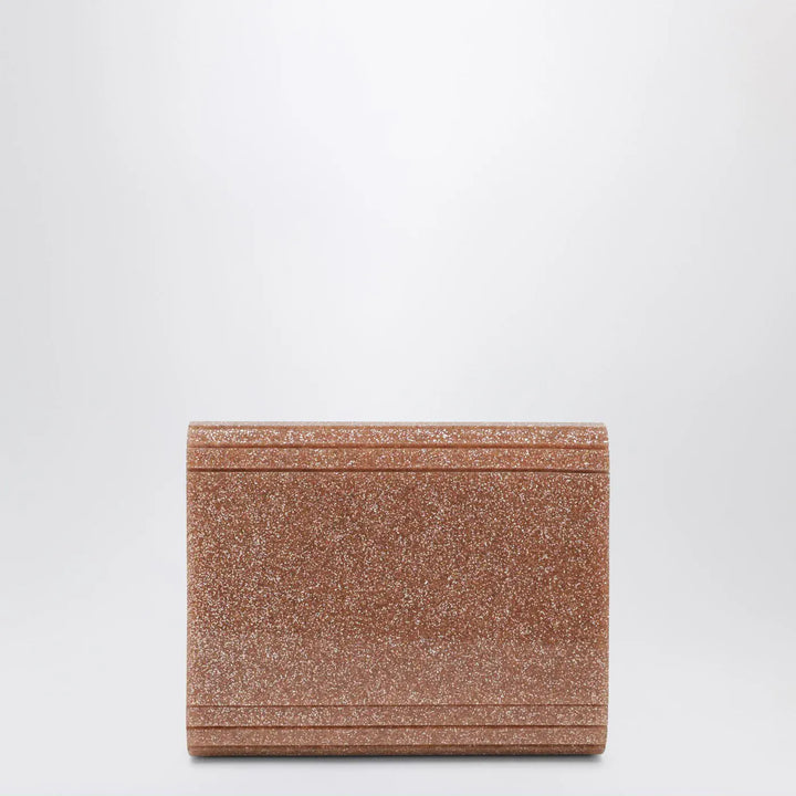 Jimmy Choo - Candy clutch in pink glitter acrylic fabric Brand Apparel &amp; Accessories TU