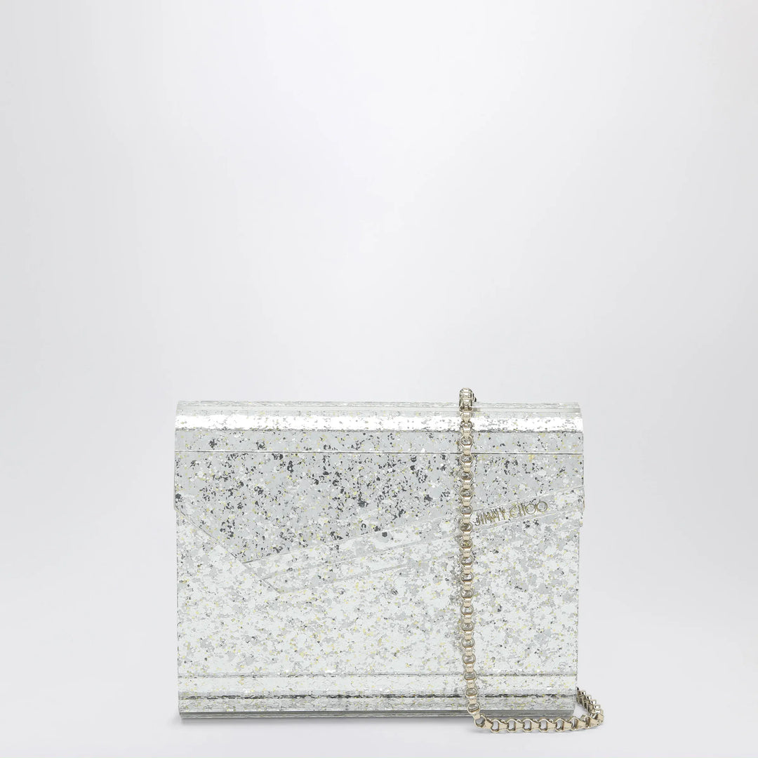 Jimmy Choo - Champagne-coloured Candy clutch Brand Apparel & Accessories U