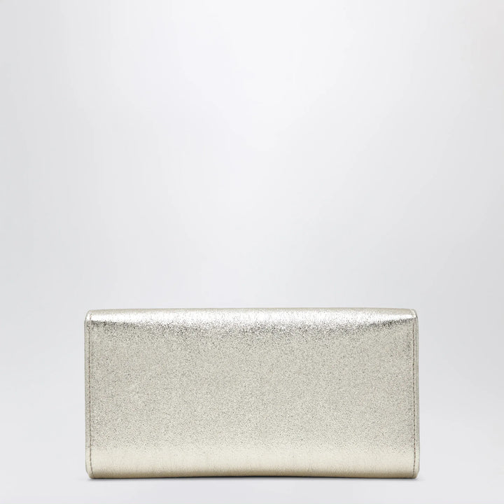 Jimmy Choo - Emmie Brilliance fabric clutch in platinum ice Brand Apparel &amp; Accessories U