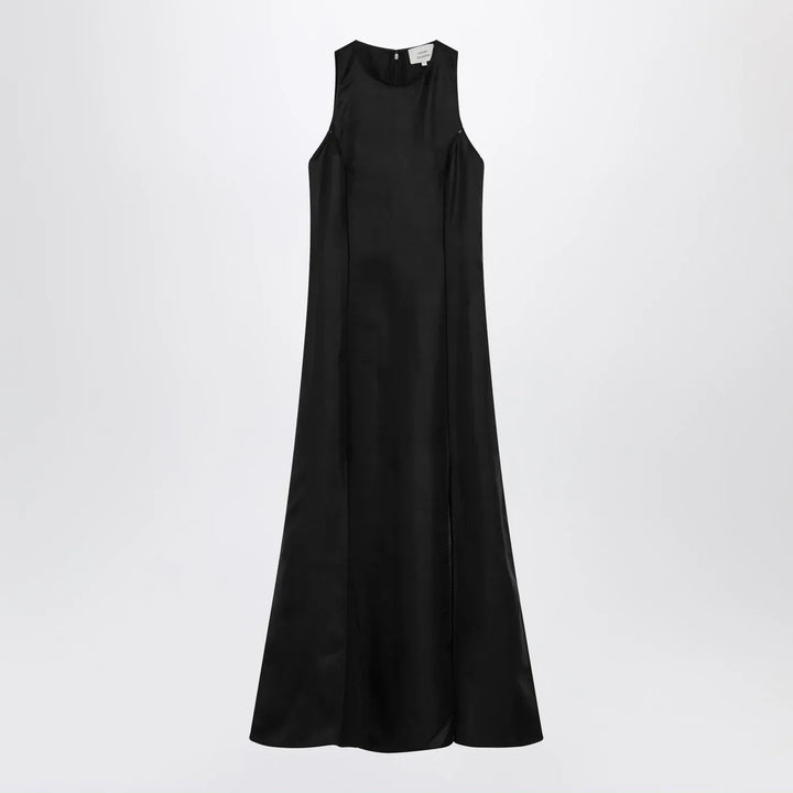 LouLou De Saison - Iraka dress in black silk twill Brand Apparel &amp; Accessories S