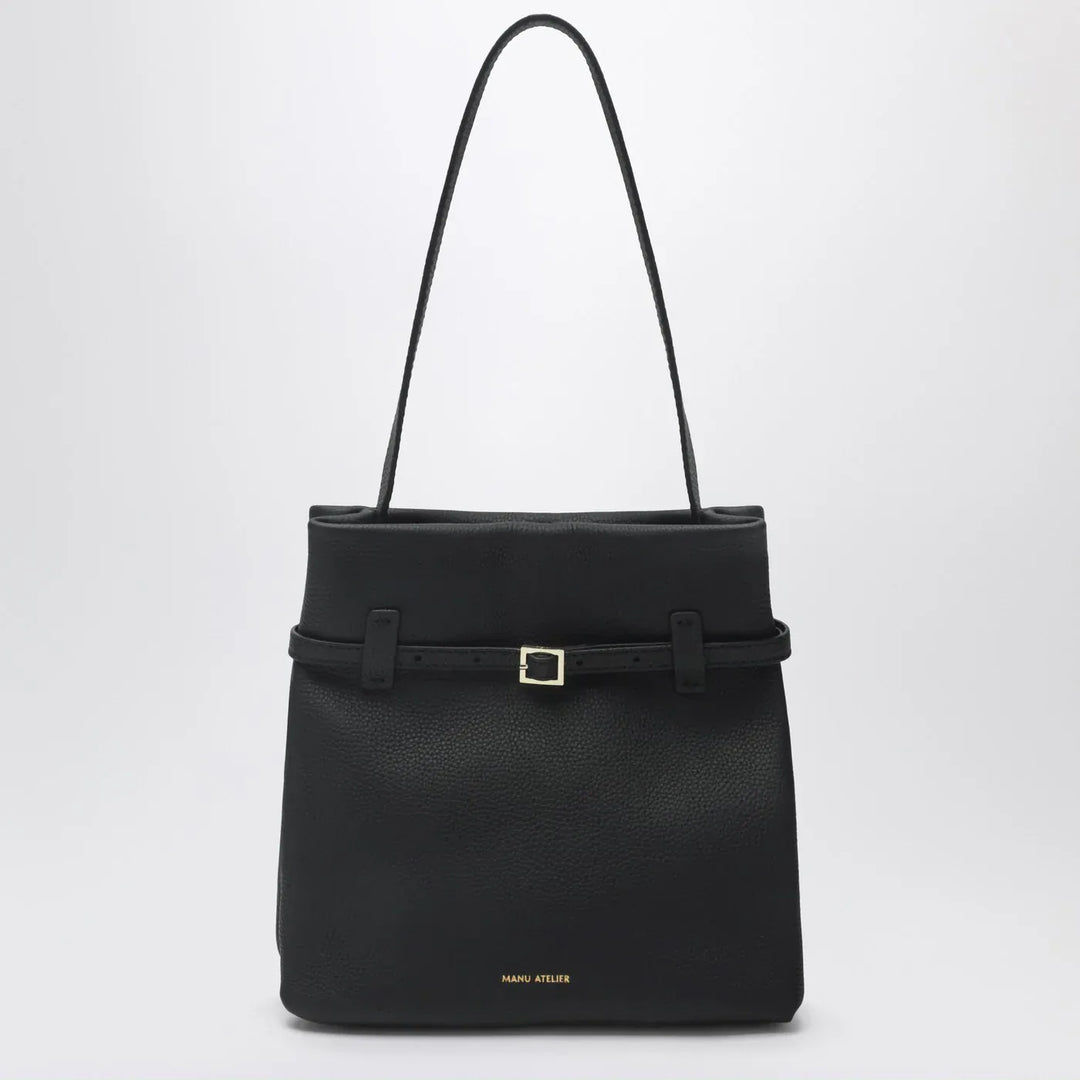 Manu Atelier - Mini Tote du Jour black bag Brand Apparel &amp; Accessories TU