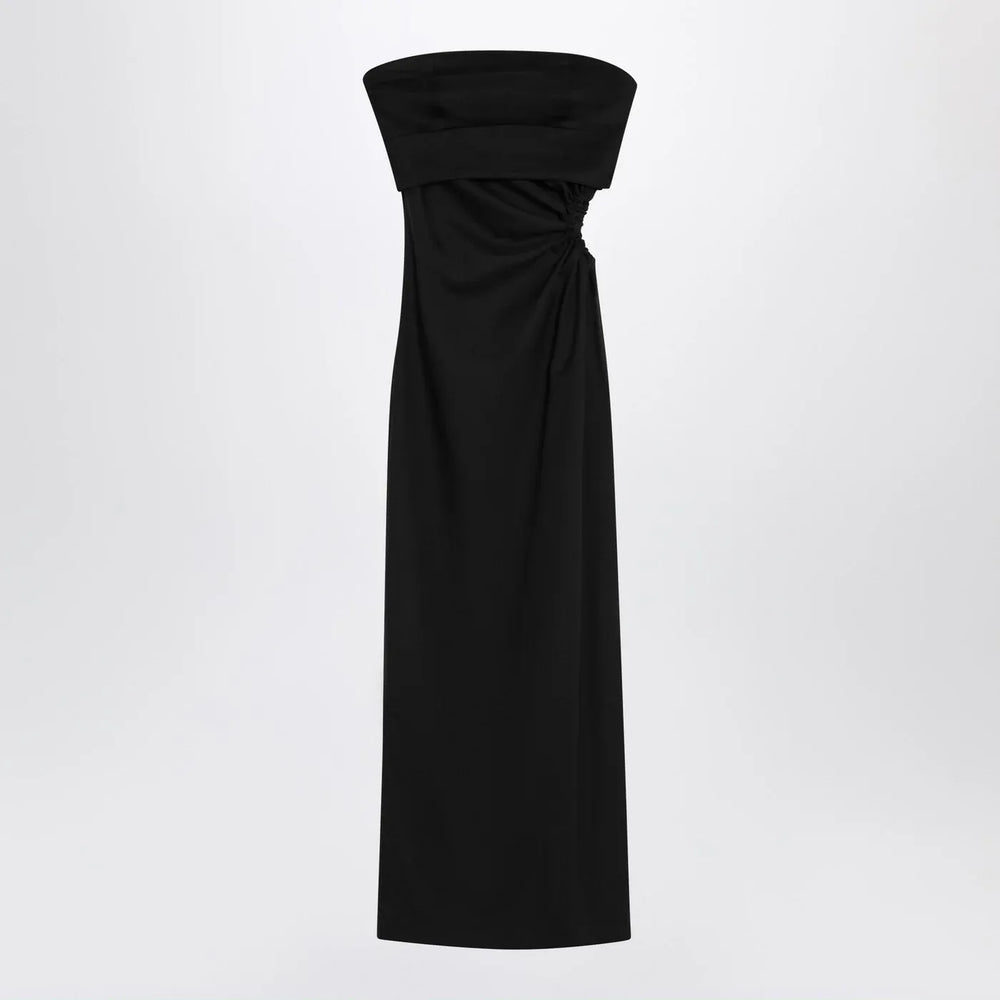 Max Mara - Black bustier dress in wool blend Brand Apparel & Accessories 38  IT