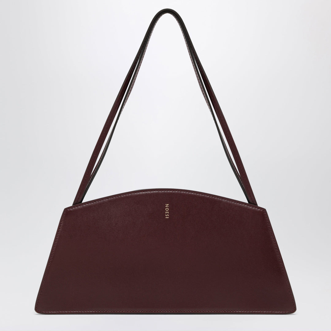 Apparel & Accessories TU NOESI - Jade plum-colored bag in smooth leather Brand