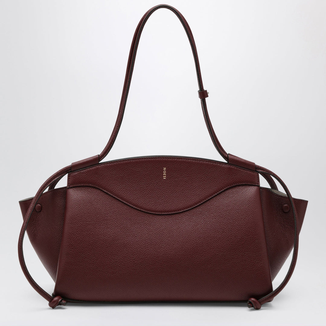 Apparel & Accessories TU NOESI - Molly plum-colored bag in grained leather Brand