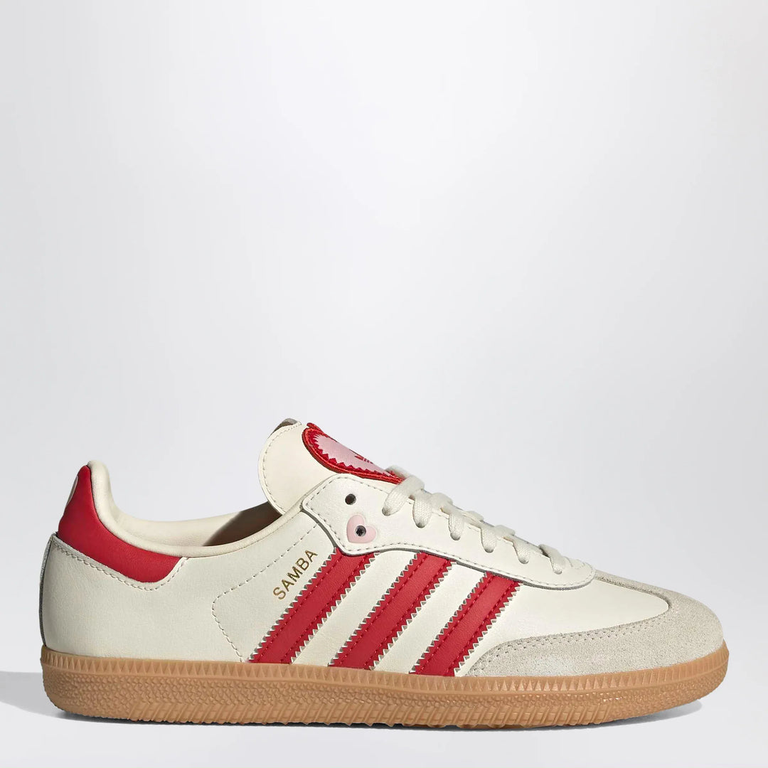 adidas Originals - Sneakers Samba Cream White/Better Scarlet/Gum Brand Apparel &amp; Accessories > Shoes 3UK UN