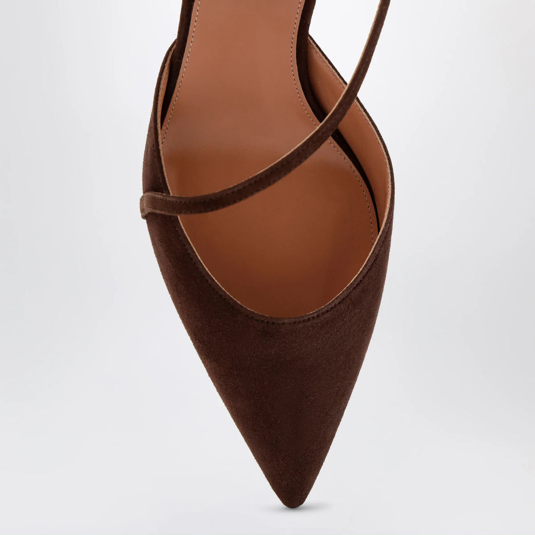 Aquazzura - Espresso Dynasty suede pumps Brand Apparel &amp; Accessories > Shoes