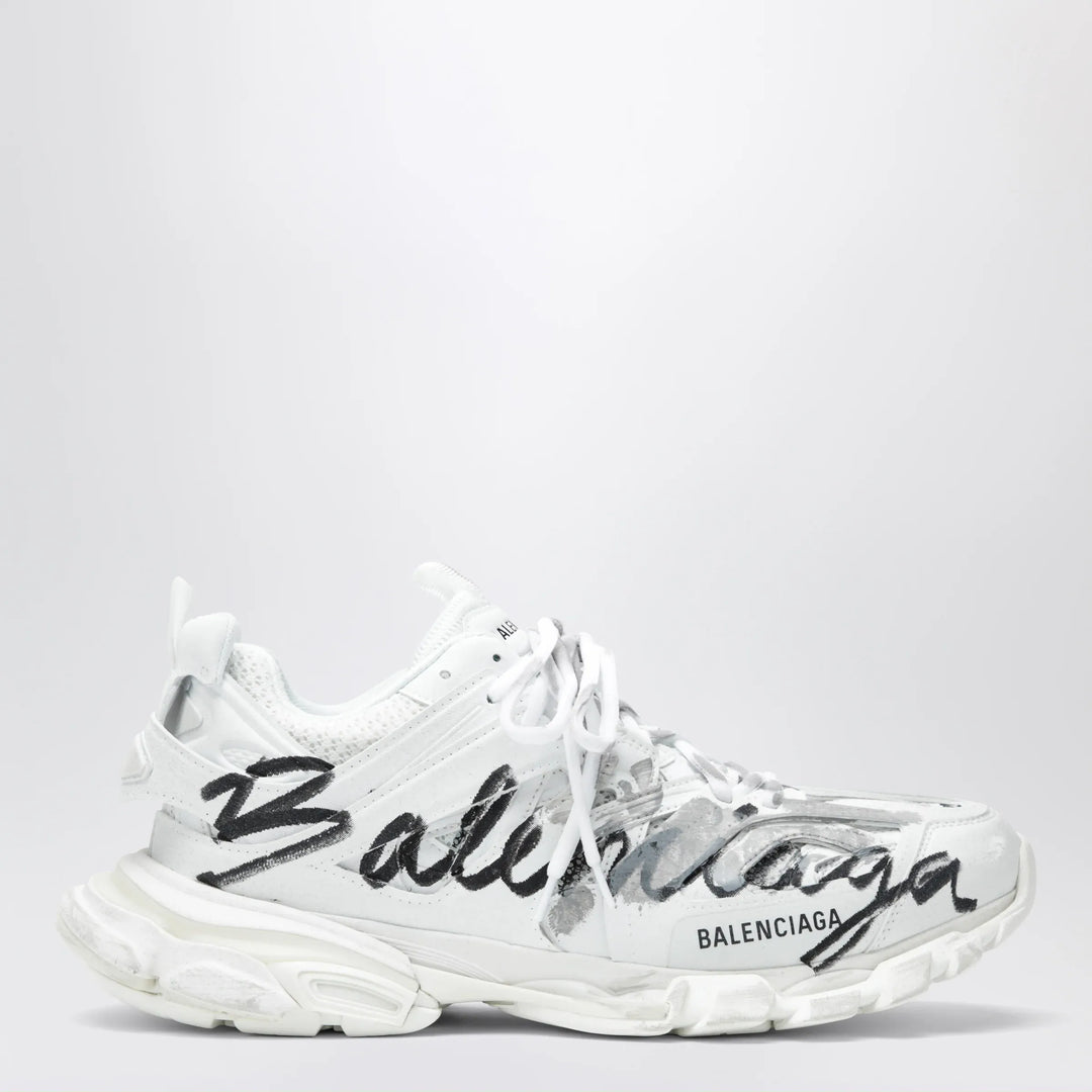 Balenciaga - Track Signature sneakers in white/black Brand Apparel & Accessories > Shoes 40 IT