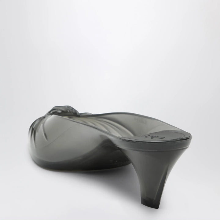 Chloé - Jelly clog mules in transparent TPU, grey Brand Apparel &amp; Accessories > Shoes