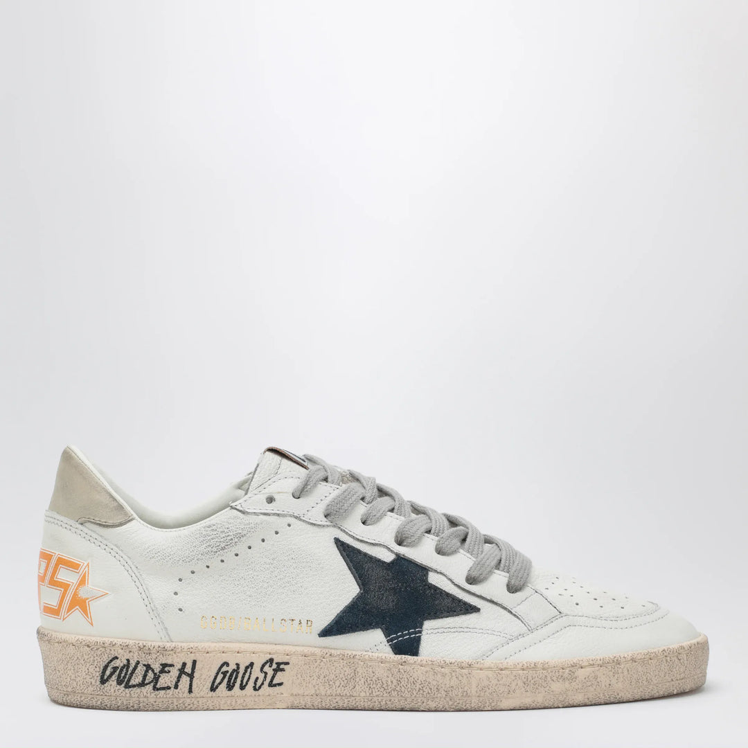 Golden Goose - Ball Star Sneakers in white/blue/ice Brand Apparel & Accessories > Shoes 39 IT