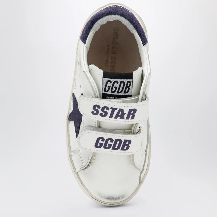 Golden Goose - Old School sneakers in white/blue leather Brand Apparel &amp; Accessories > Shoes