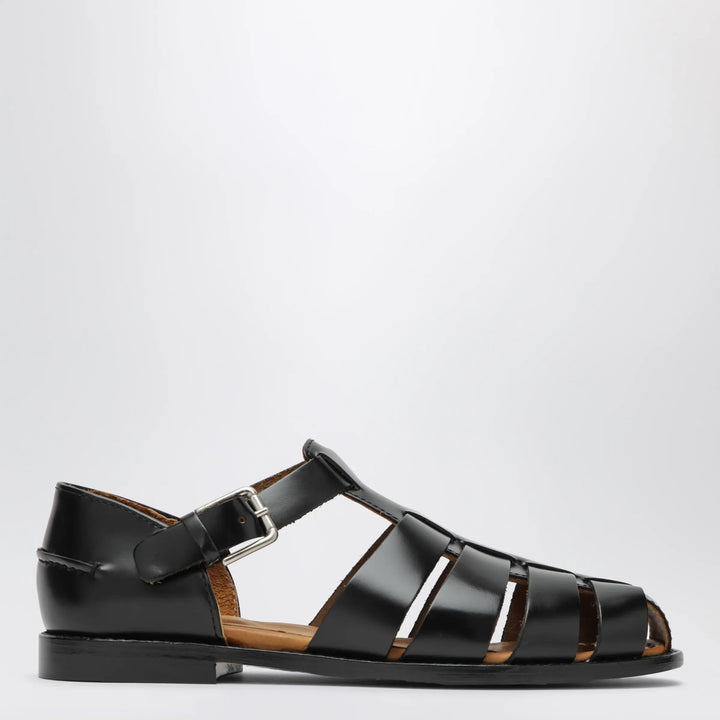 Sebago - Gurkha Tale black leather sandals Brand Apparel &amp; Accessories > Shoes