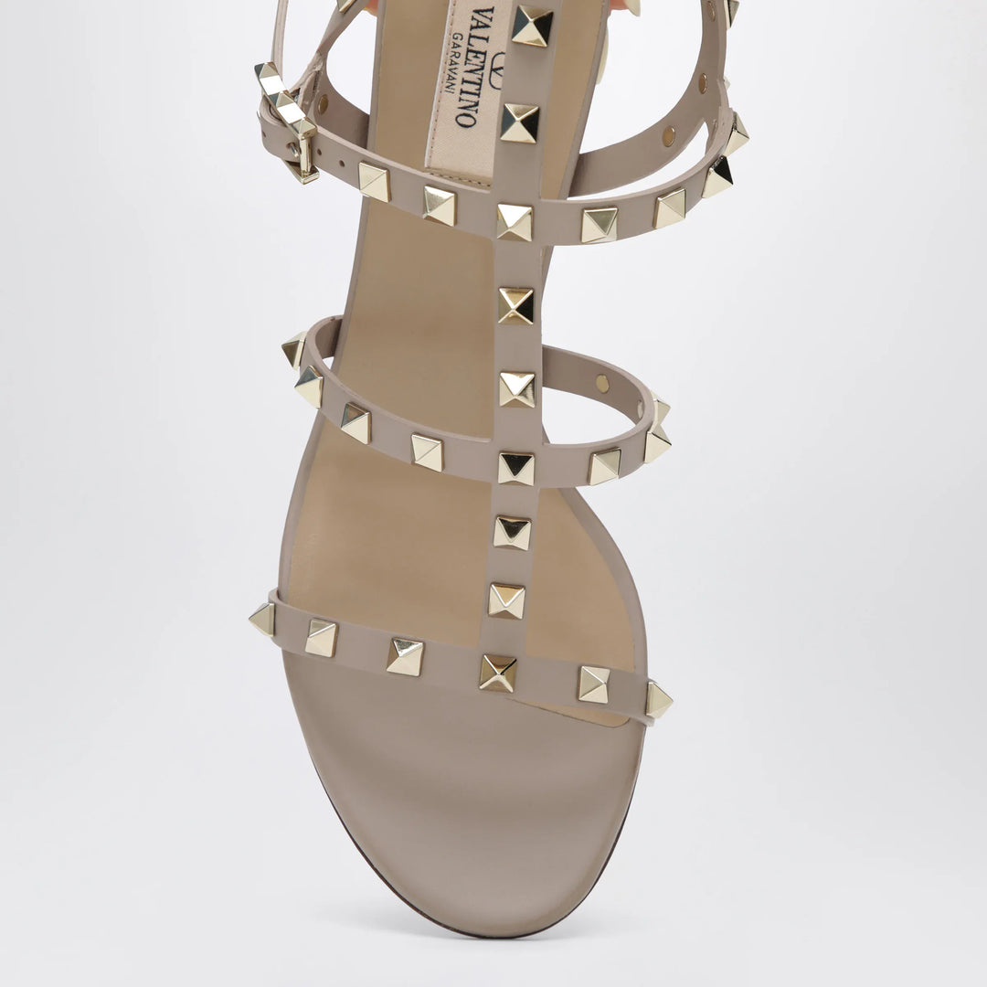 Valentino Garavani - Rockstud sandals with blush-colored straps Brand Apparel &amp; Accessories > Shoes