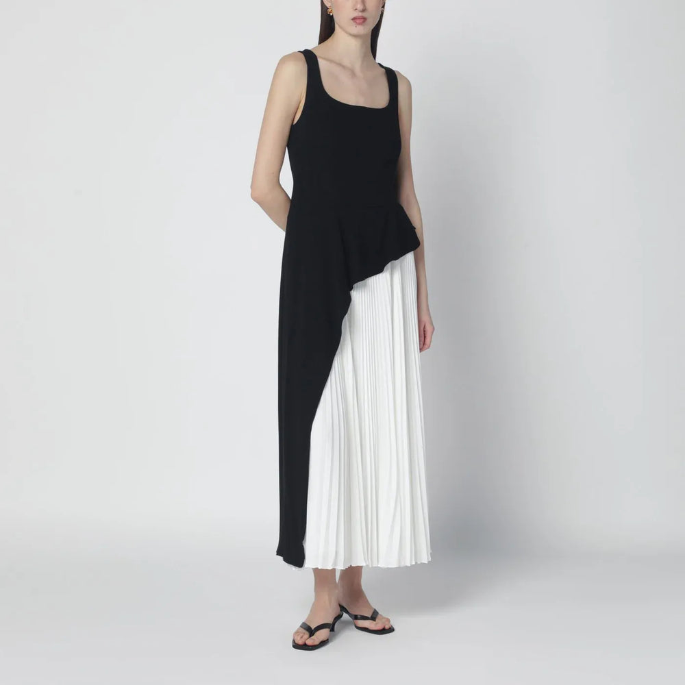 SIMKHAI - Zayla black and white pleated dress Brand Apparel & Accessories 4 US