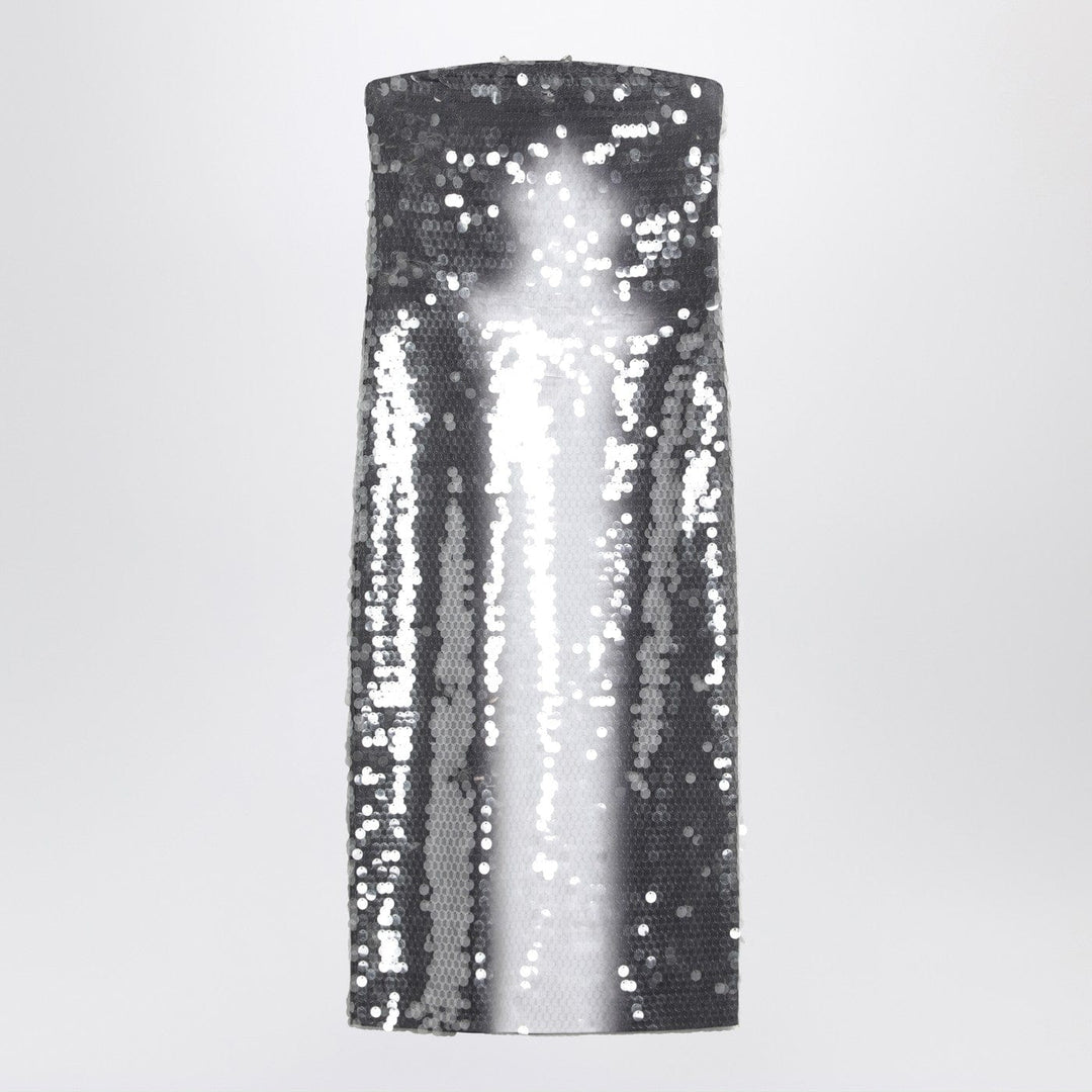 Apparel &amp; Accessories XS Sportmax - Midi dress with gradient sequin effect Brand