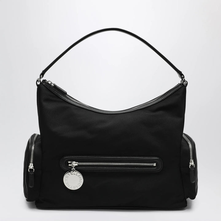 Stella McCartney - Dartmoor shoulder bag in ECONYL, ultra black Brand Apparel &amp; Accessories U