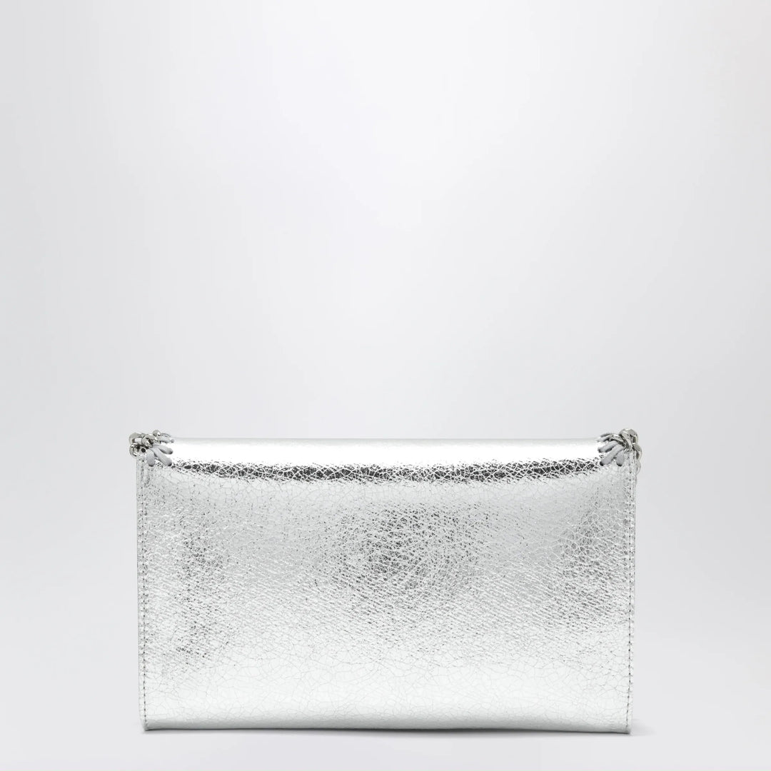 Stella McCartney - Falabella metallic silver crossbody wallet bag Brand Apparel &amp; Accessories U