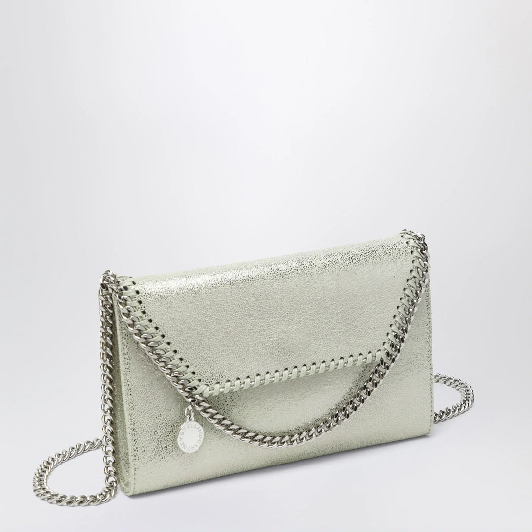Stella McCartney - Falabella wallet-on-chain in light lime green Brand Apparel &amp; Accessories TU