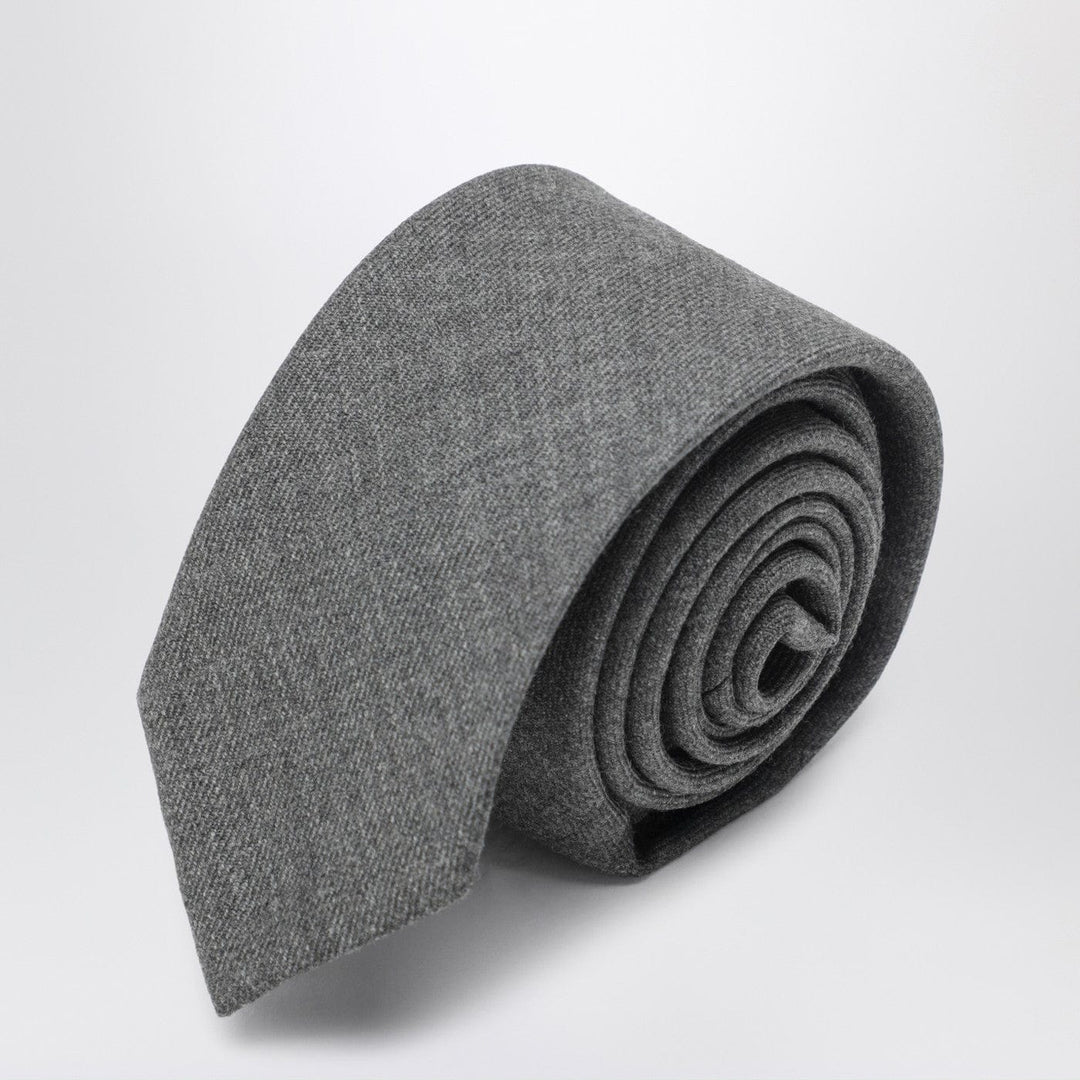 Apparel &amp; Accessories TU Thom Browne - Grey wool tie Brand