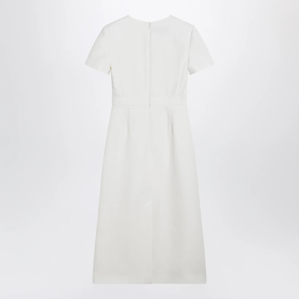 Valentino - Embroidered crepe evening dress in ivory Brand Apparel & Accessories