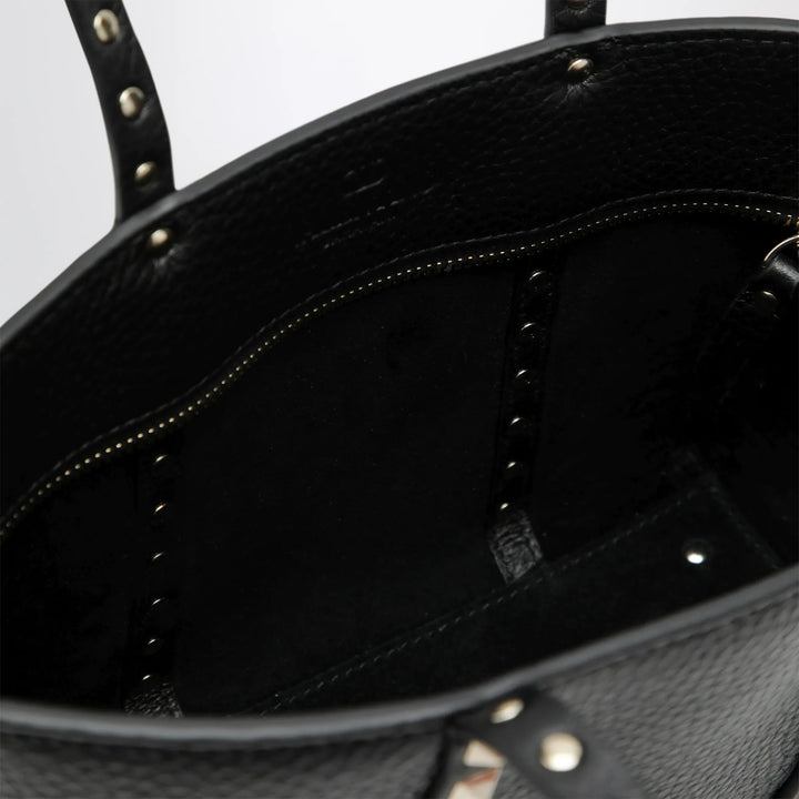 Valentino Garavani - Black Rockstud bag in grained calfskin Brand Apparel &amp; Accessories TU