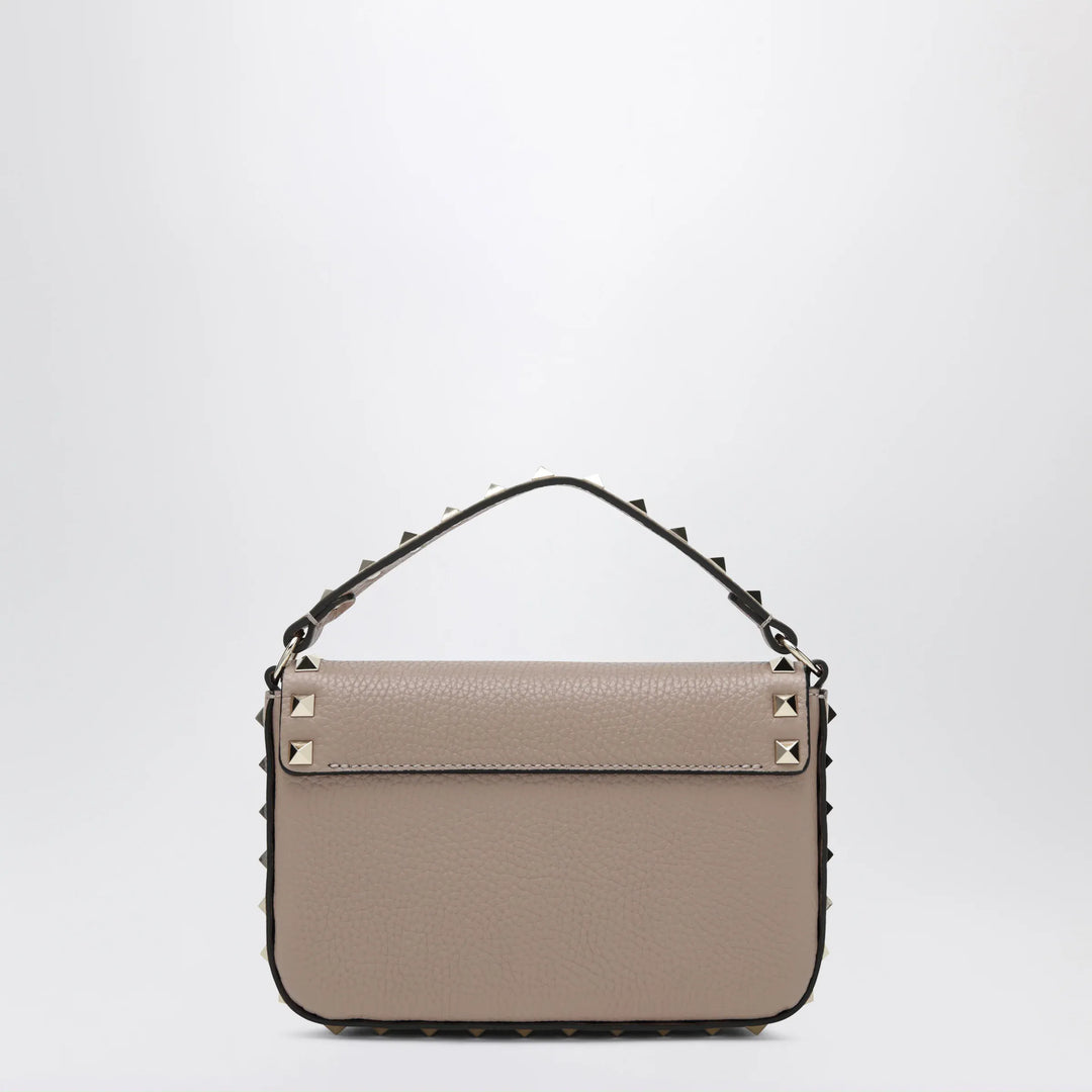 Valentino Garavani - Rockstud pouch in grained calf leather, powder Brand Apparel &amp; Accessories U