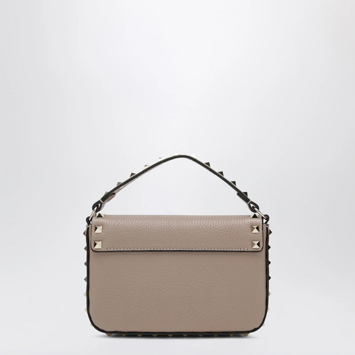 Valentino Garavani - Rockstud pouch in grained calf leather, powder Brand Apparel &amp; Accessories U