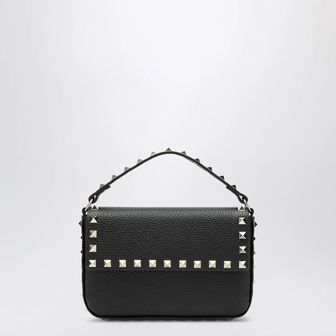 Valentino Garavani - Rockstud pouch in grained calfskin leather, black Brand Apparel &amp; Accessories TU
