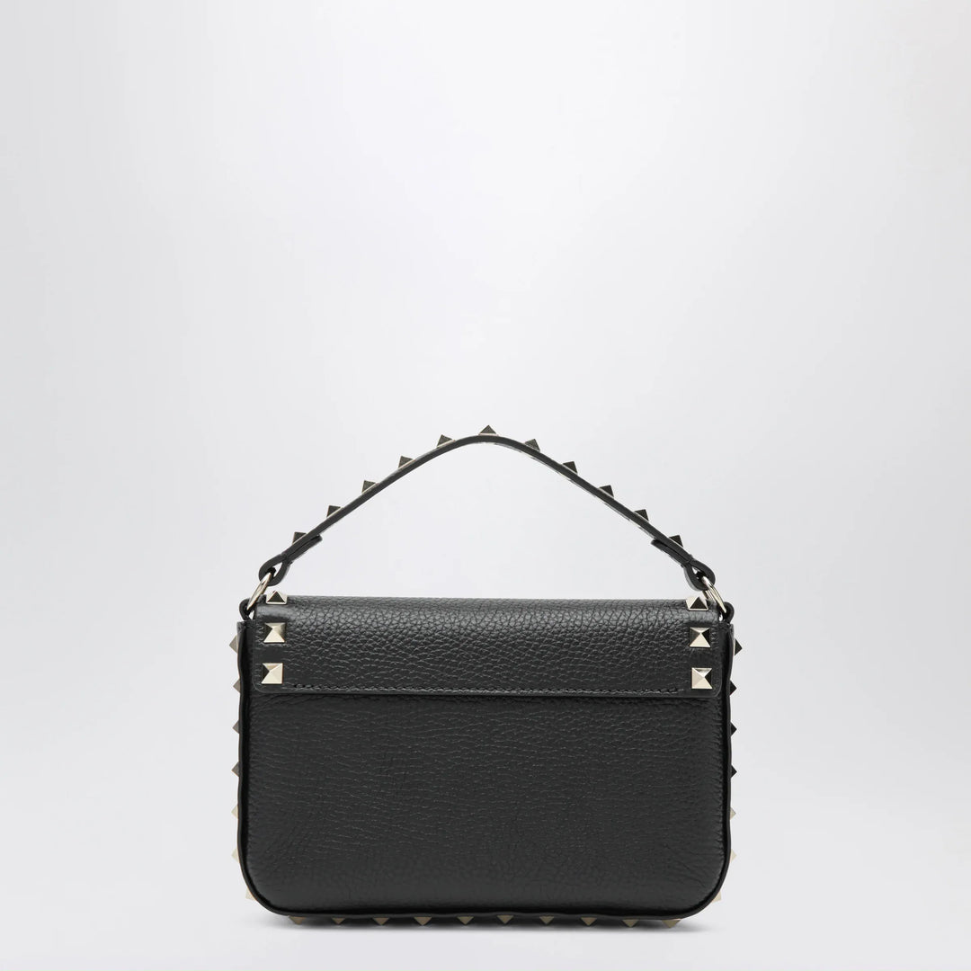 Valentino Garavani - Rockstud pouch in grained calfskin leather, black Brand Apparel &amp; Accessories TU