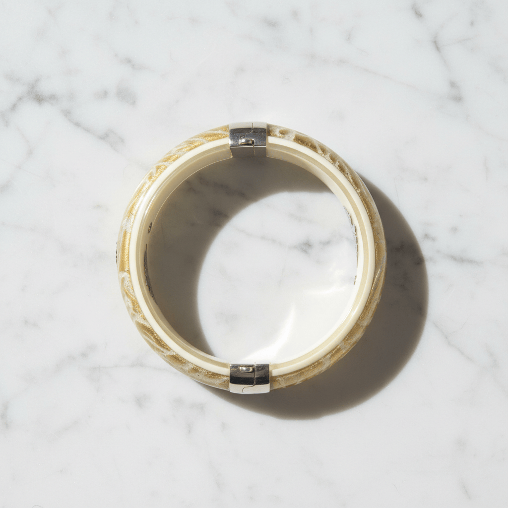 Antonella Piacenti Damask Openable Bangle 925 Silver Brand Bangles