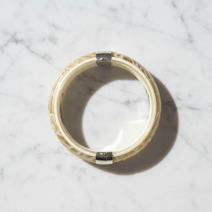 Antonella Piacenti Damask Openable Bangle 925 Silver Brand Bangles