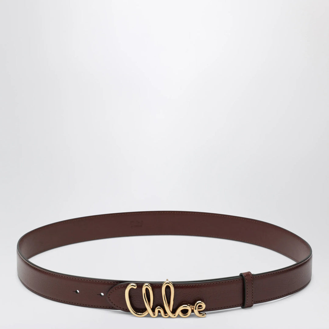 Chloé - Brown The Chloé Iconic Belt Brand Belts L