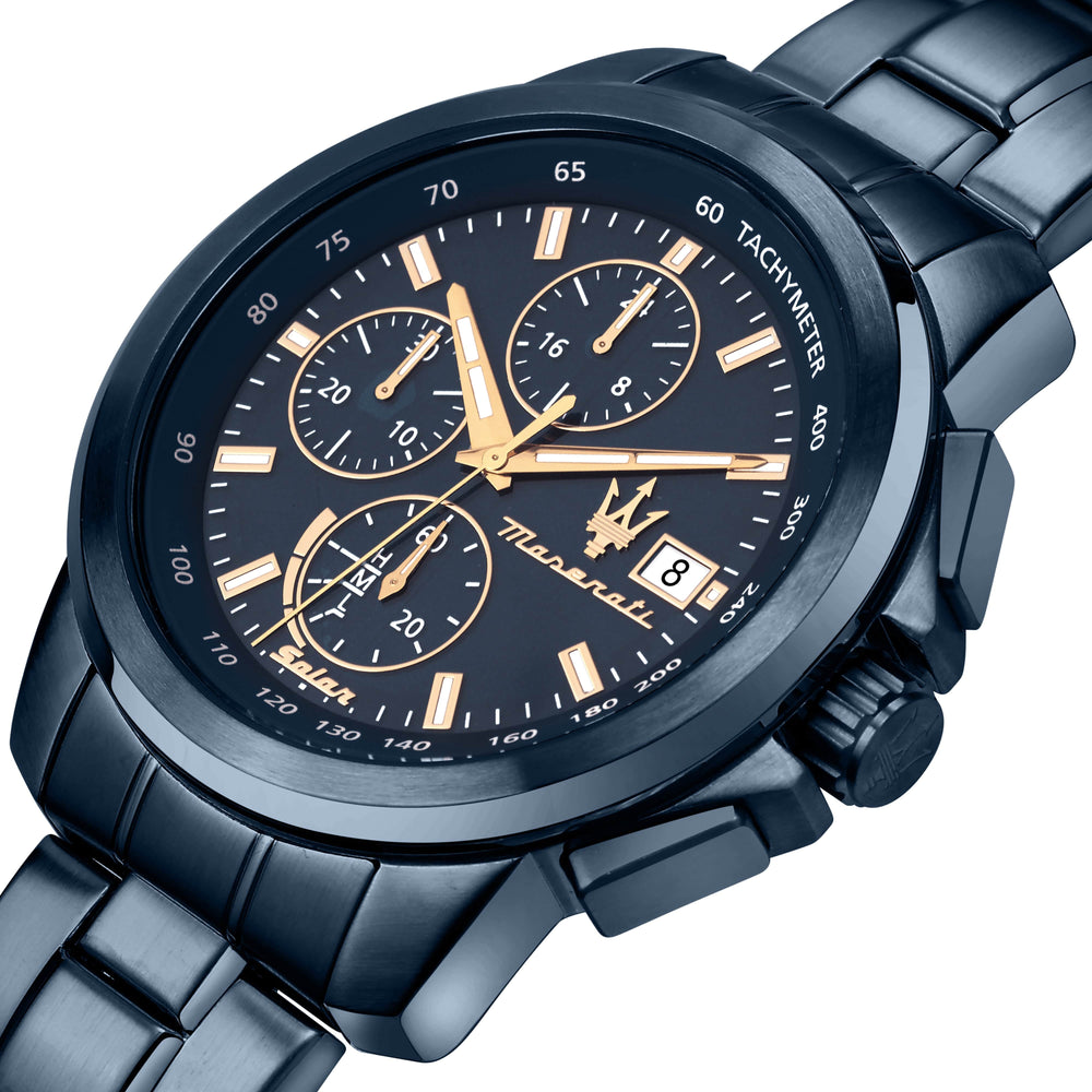 Maserati Chronograph Watches Maserati Successo Solar 44mm Chronograph Watch Maserati Successo Solar 44mm Chronograph Watch Brand