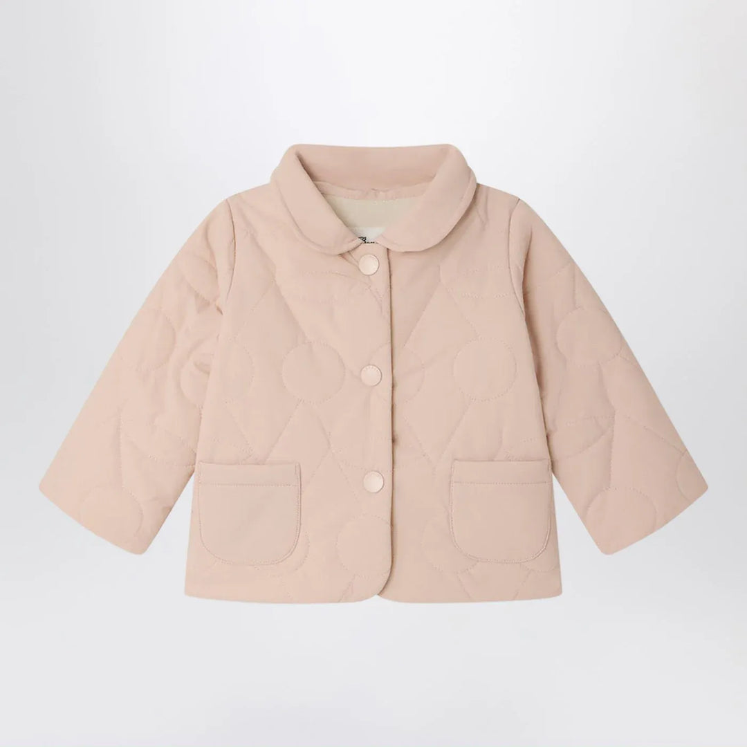 Bonpoint - Luno light pink quilted jacket Brand Coats &amp; Jackets 2A