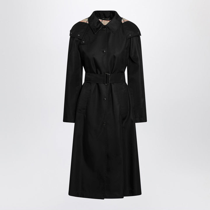 Coats &amp; Jackets 8 UK Burberry - Long black nylon car coat Brand