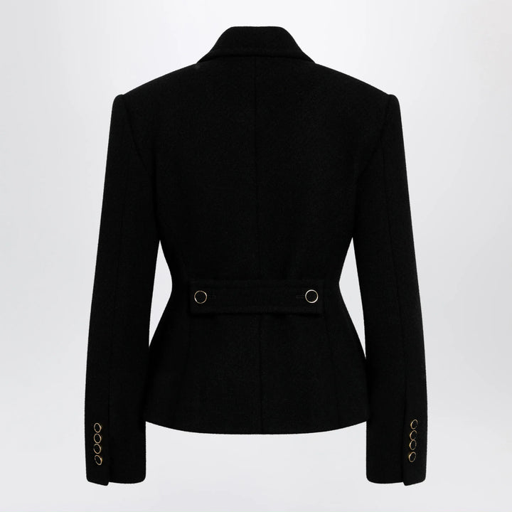 Chloé - Black wool-blend jacket Brand Coats &amp; Jackets