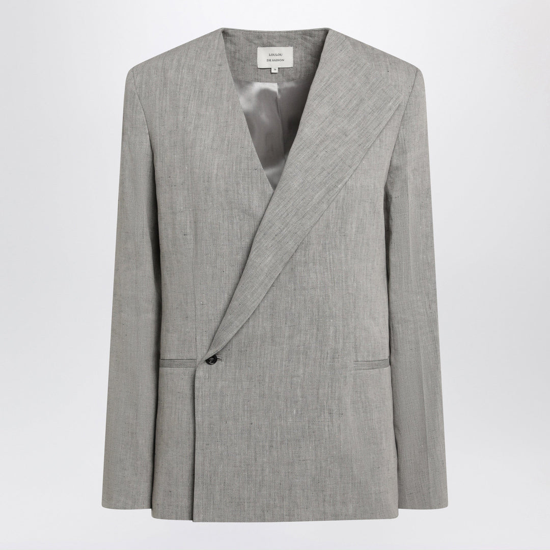 Coats &amp; Jackets LouLou De Saison - Suna tailored jacket with an asymmetric opening and lapel Brand