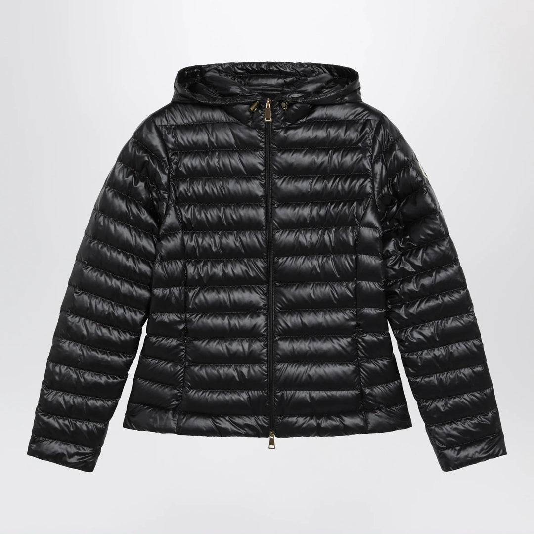 Moncler - Igelhood down jacket in black longue saison Brand Coats &amp; Jackets 1