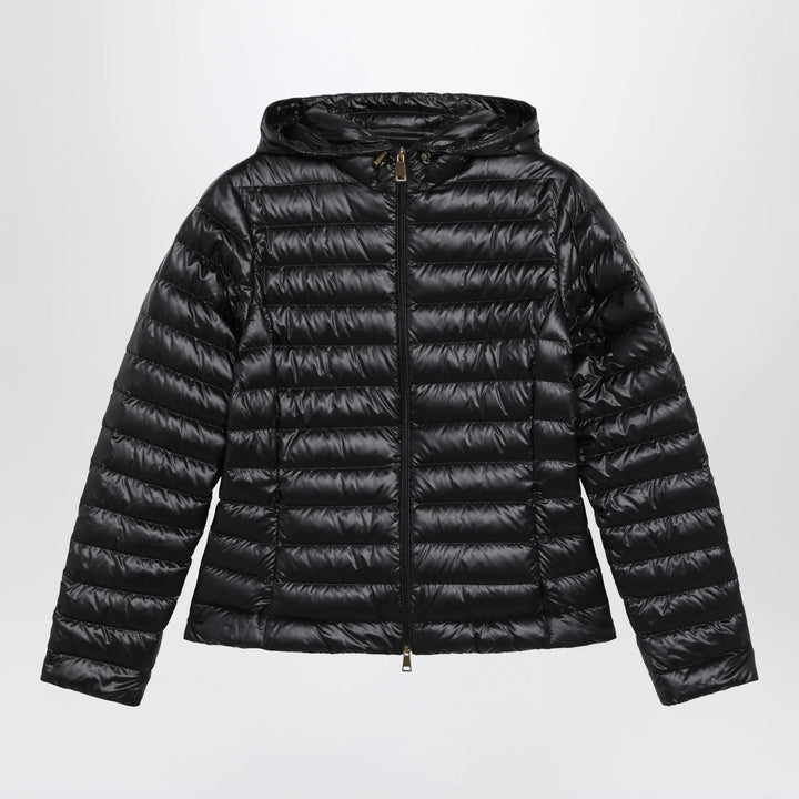 Moncler - Igelhood down jacket in black longue saison Brand Coats &amp; Jackets 1