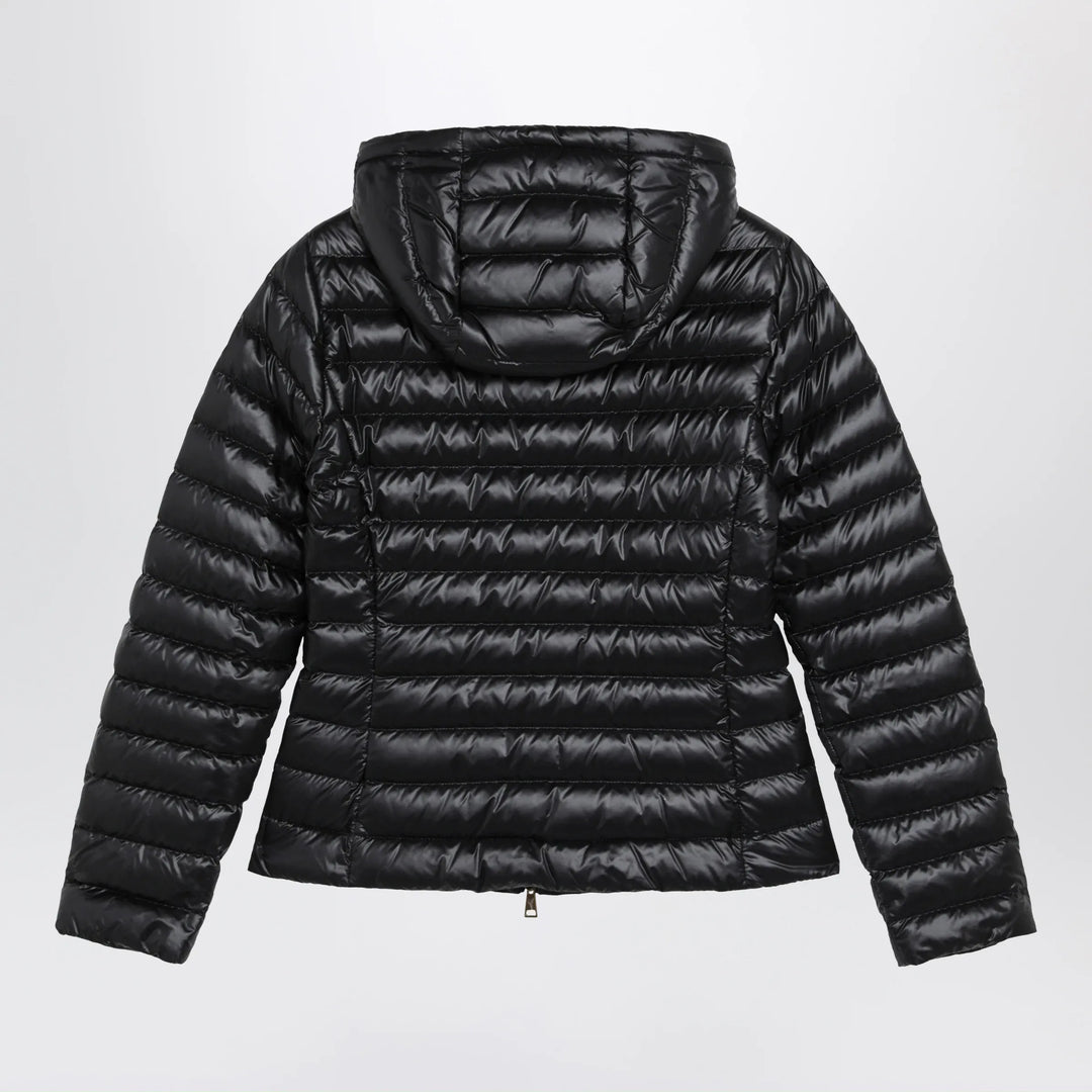 Moncler - Igelhood down jacket in black longue saison Brand Coats &amp; Jackets 1