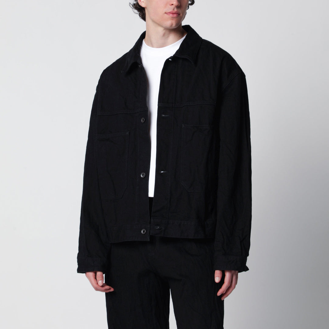 Coats & Jackets STUDIO NICHOLSON - Black cotton jacket Brand